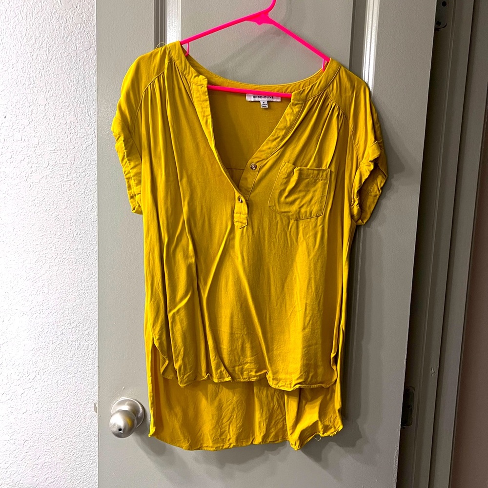 Yellow Blouse